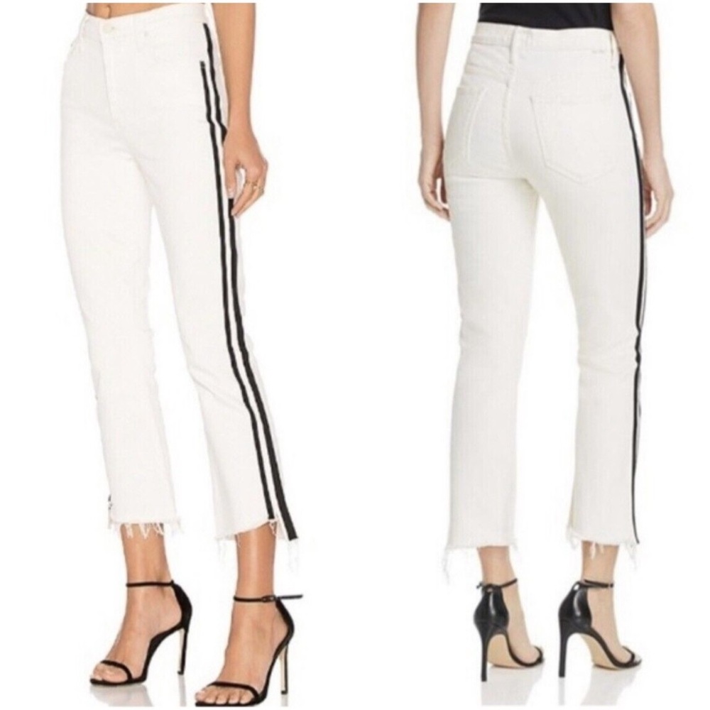 Mother Insider Crop Step Fray Jeans - Picture 13 of 13